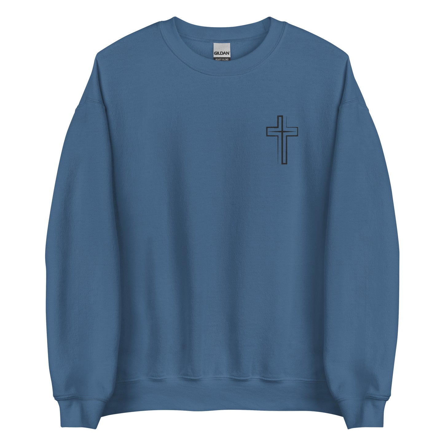 Embroidered Cross Unisex Sweatshirt