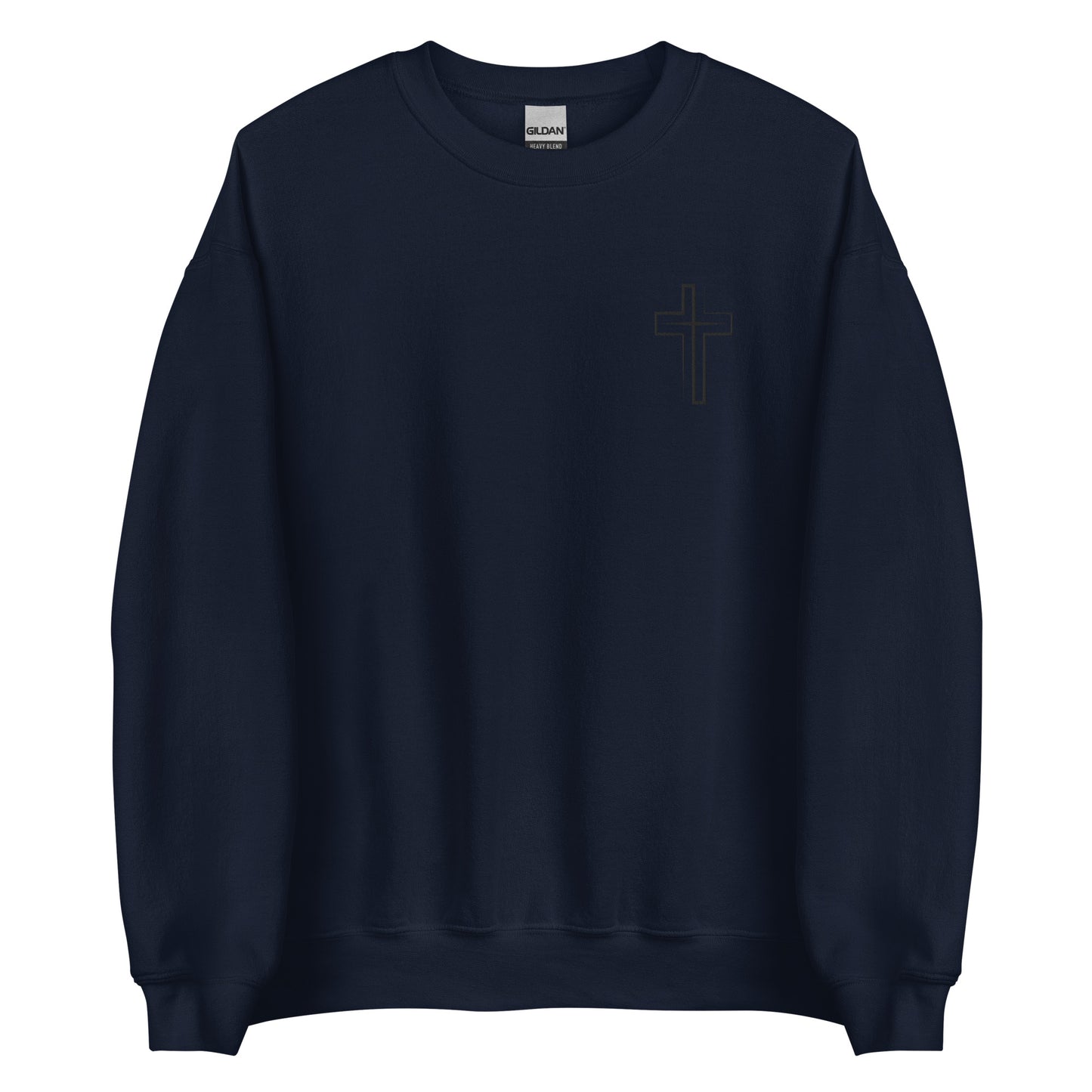 Embroidered Cross Unisex Sweatshirt