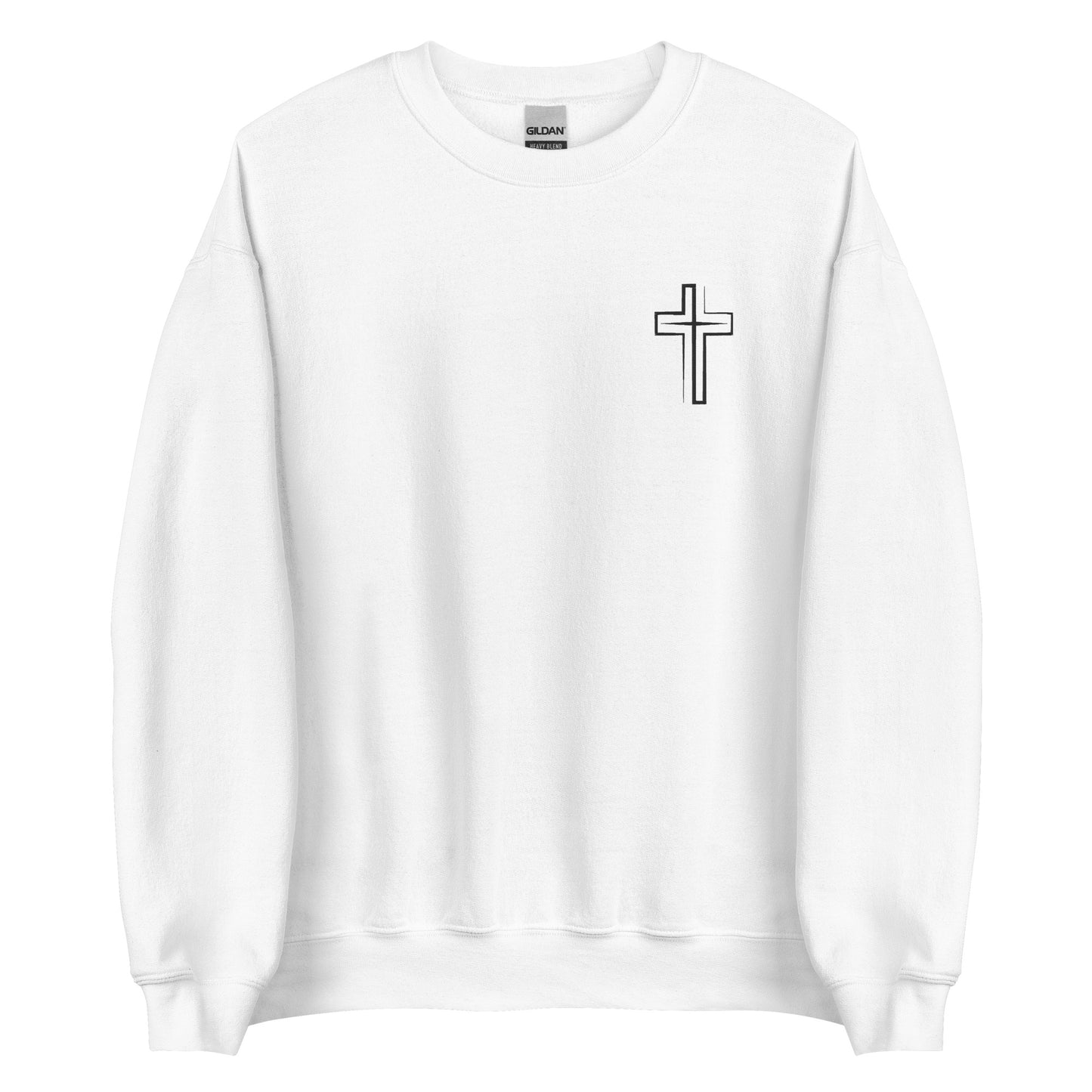 Embroidered Cross Unisex Sweatshirt