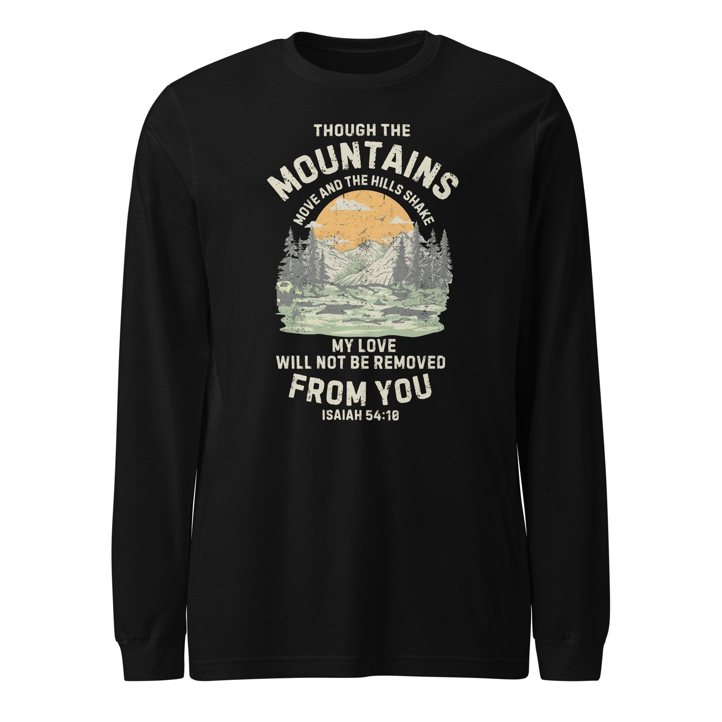 Mountains Unisex Long Sleeve Tee