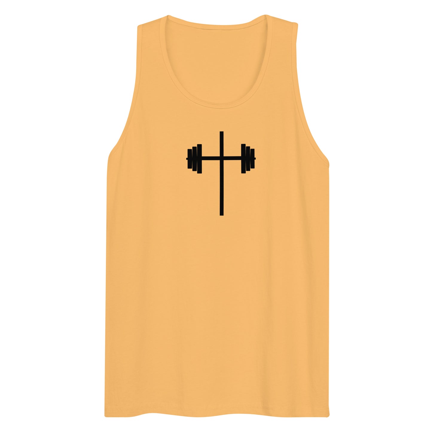 Barbell Cross Men’s Tank Top