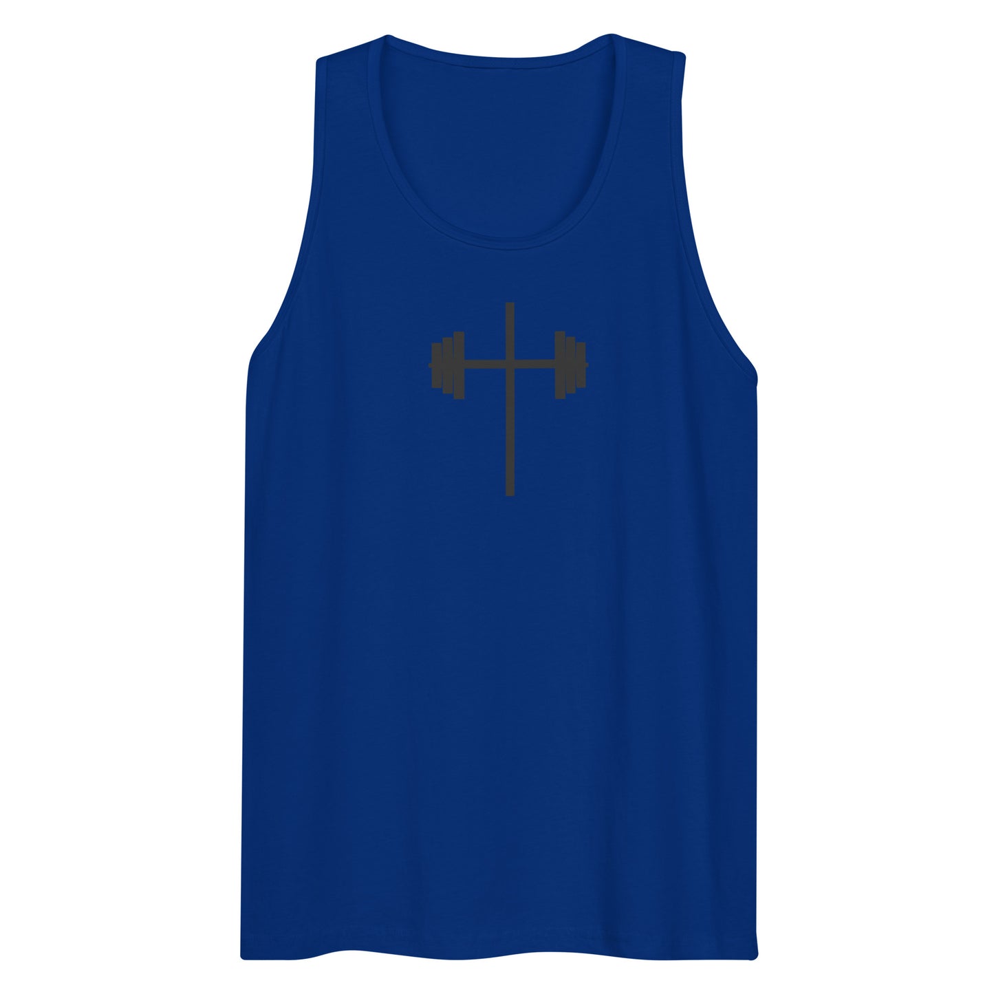 Barbell Cross Men’s Tank Top