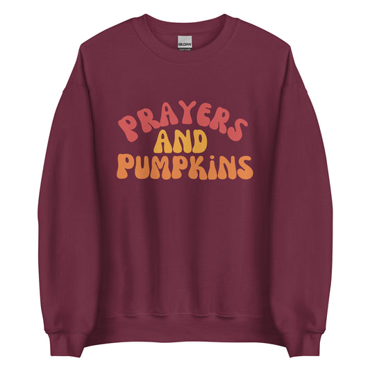 Prayers & Pumpkins Unisex Sweatshirt