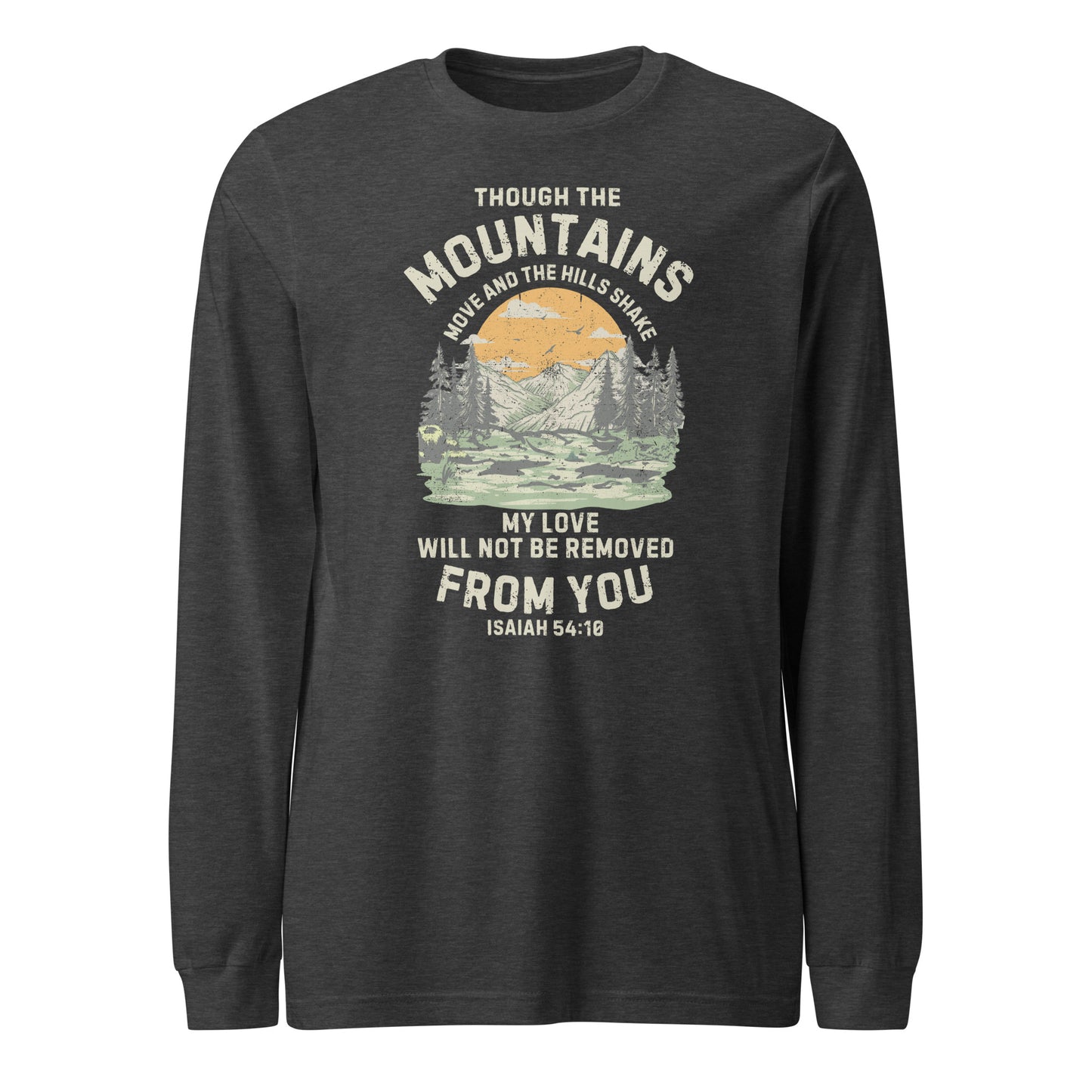 Mountains Unisex Long Sleeve Tee