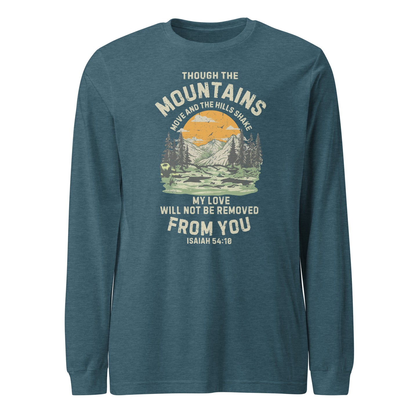 Mountains Unisex Long Sleeve Tee