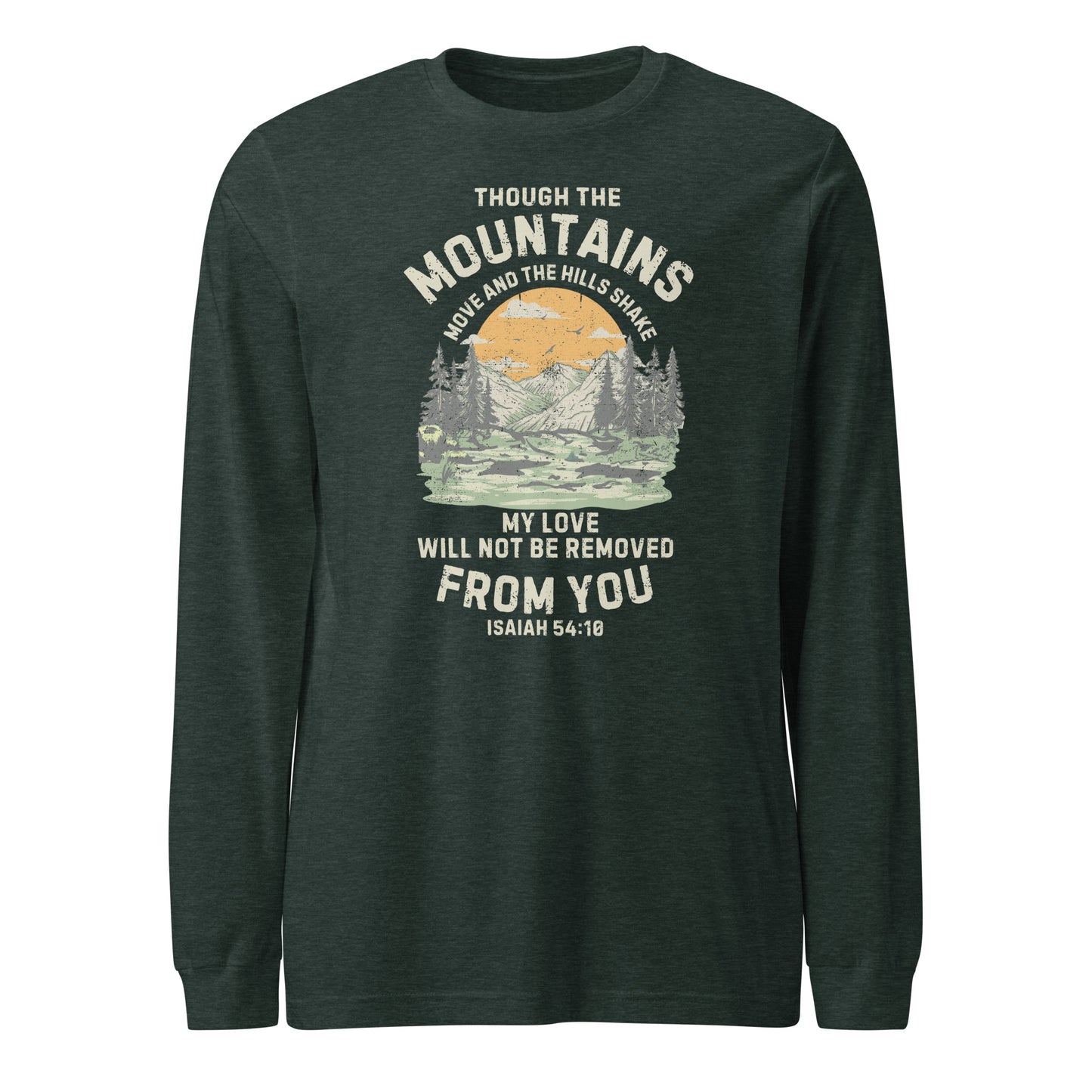 Mountains Unisex Long Sleeve Tee