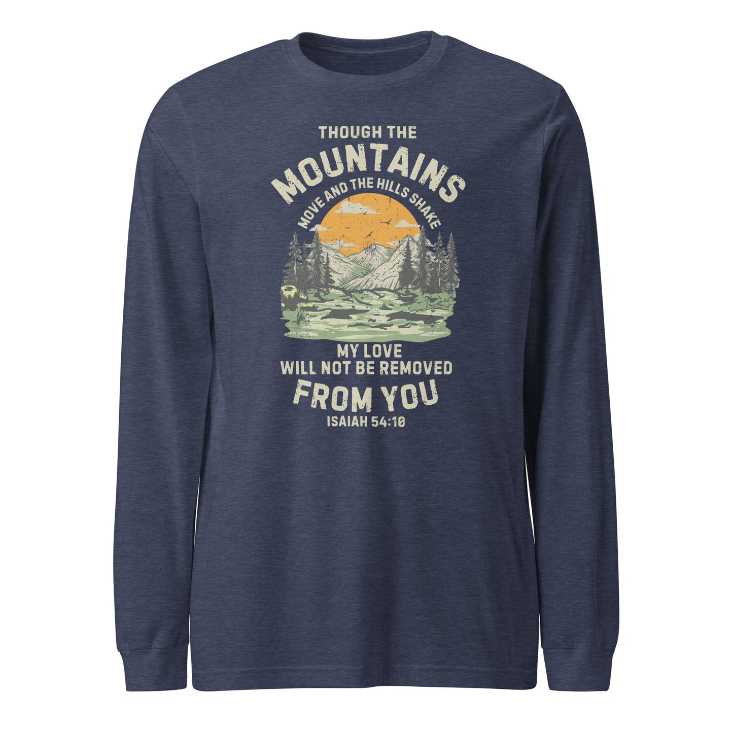 Mountains Unisex Long Sleeve Tee