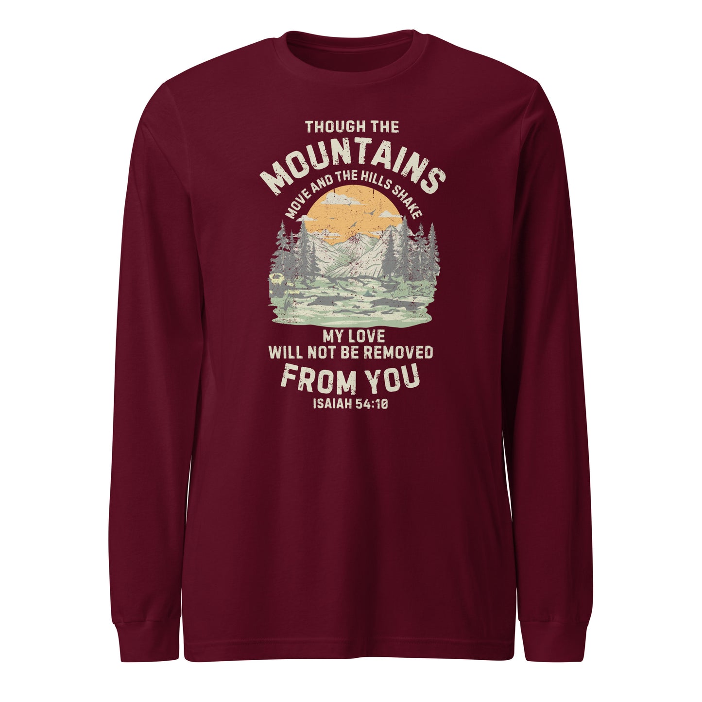 Mountains Unisex Long Sleeve Tee