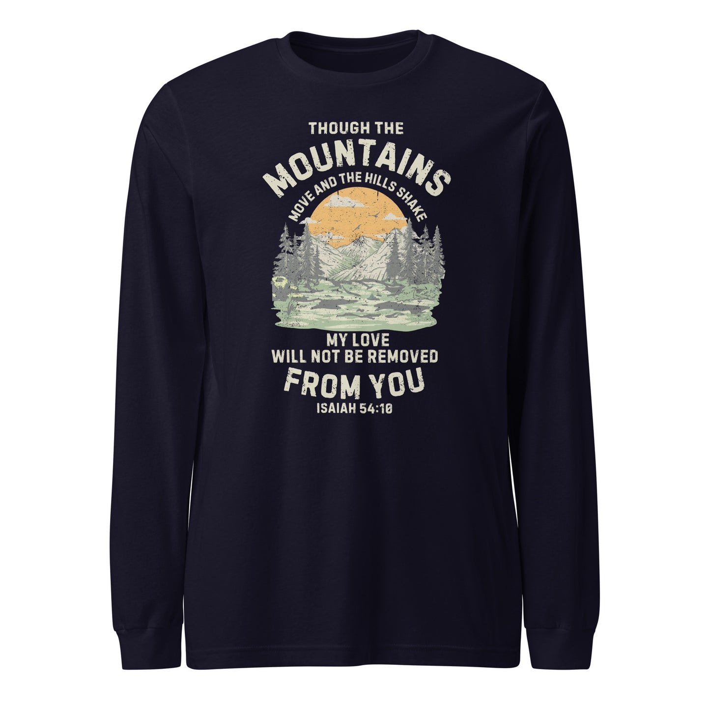 Mountains Unisex Long Sleeve Tee