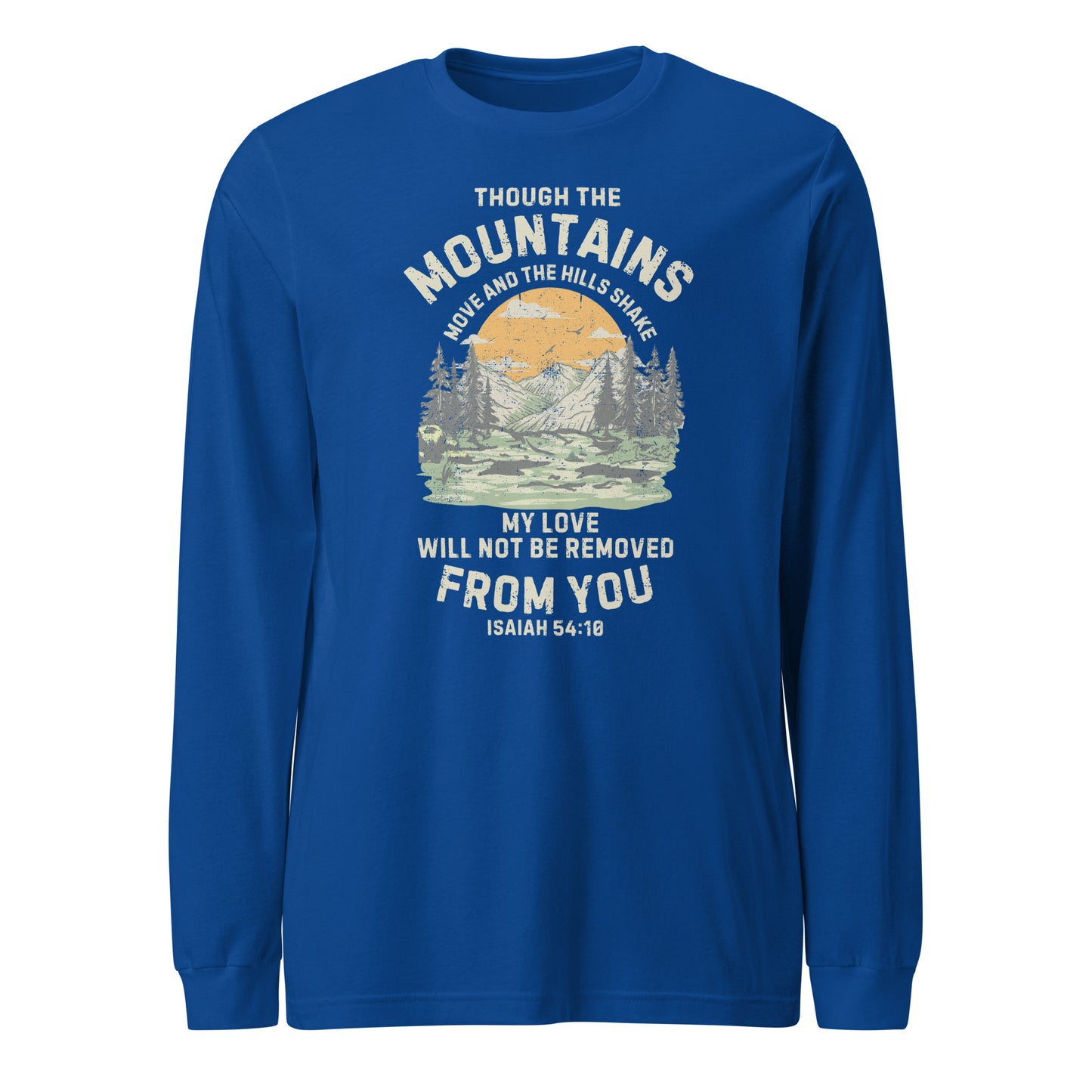 Mountains Unisex Long Sleeve Tee