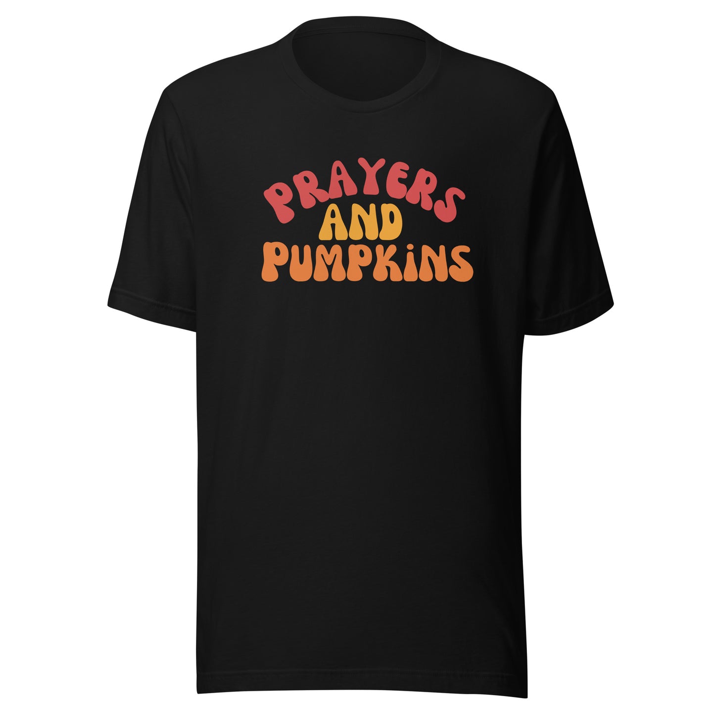 Prayers & Pumpkins Unisex t-shirt