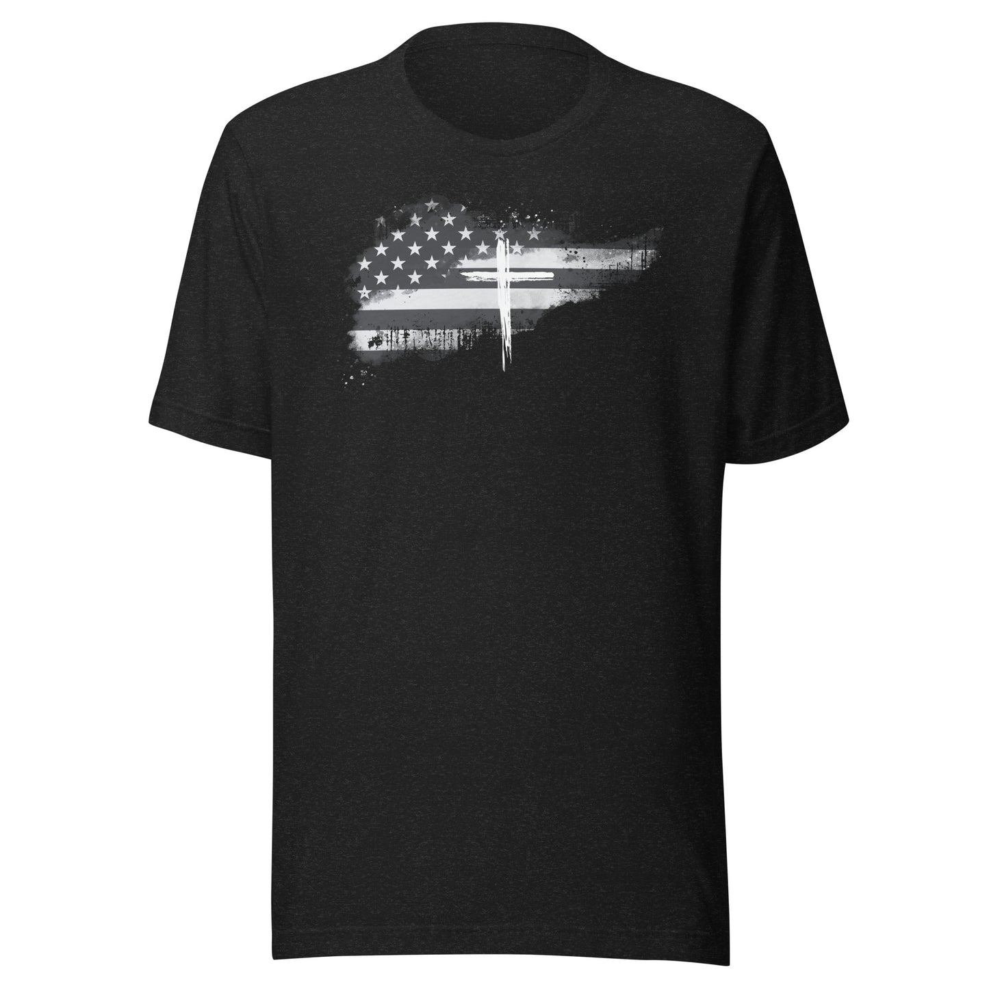 Flag and Cross Unisex t-shirt