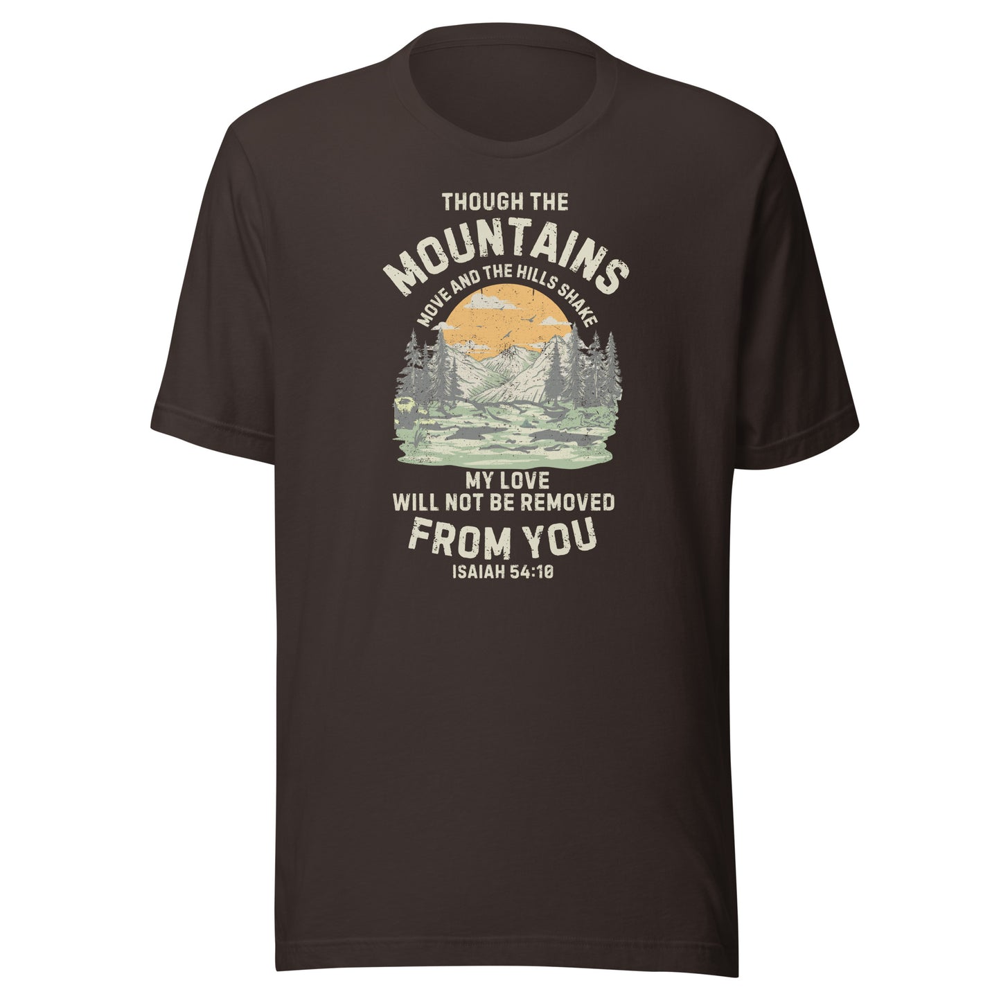 Mountains Unisex t-shirt