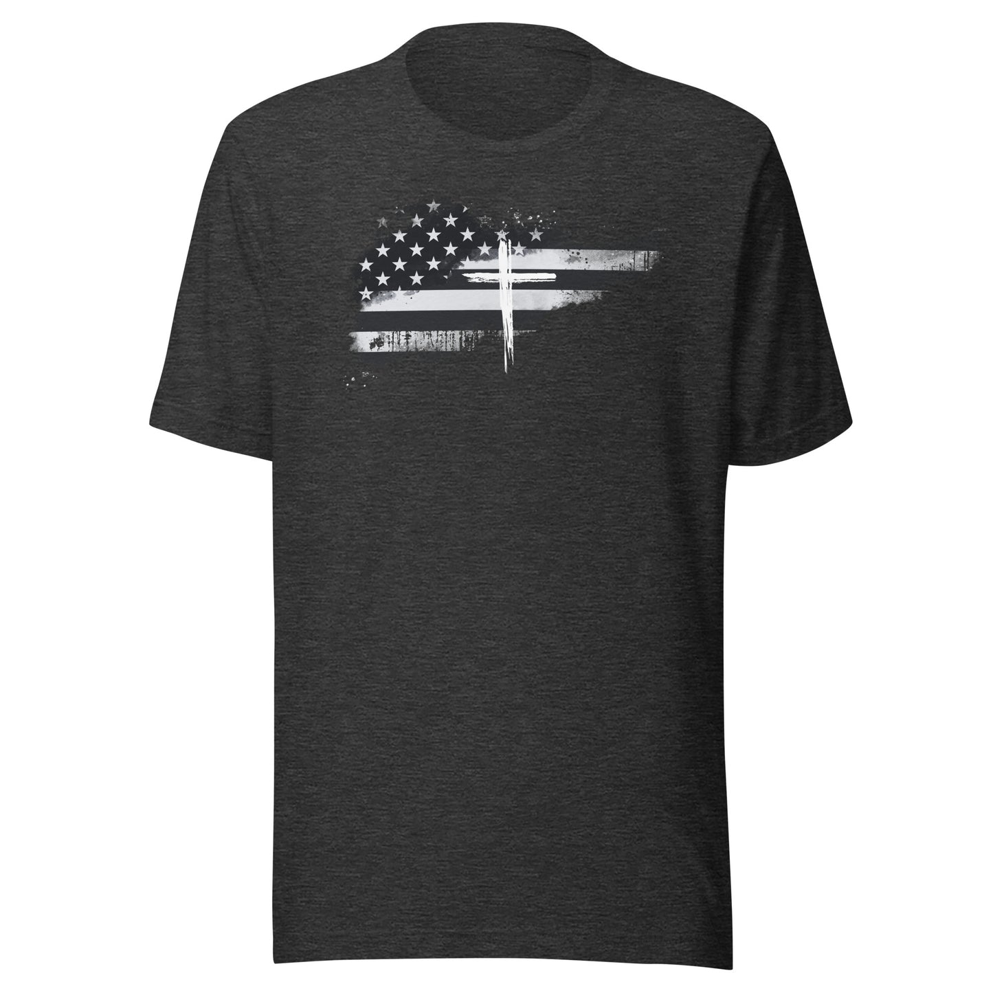 Flag and Cross Unisex t-shirt