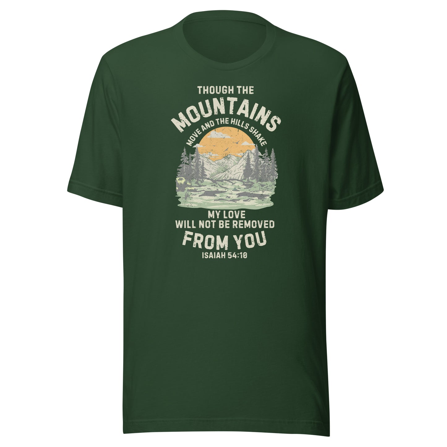 Mountains Unisex t-shirt