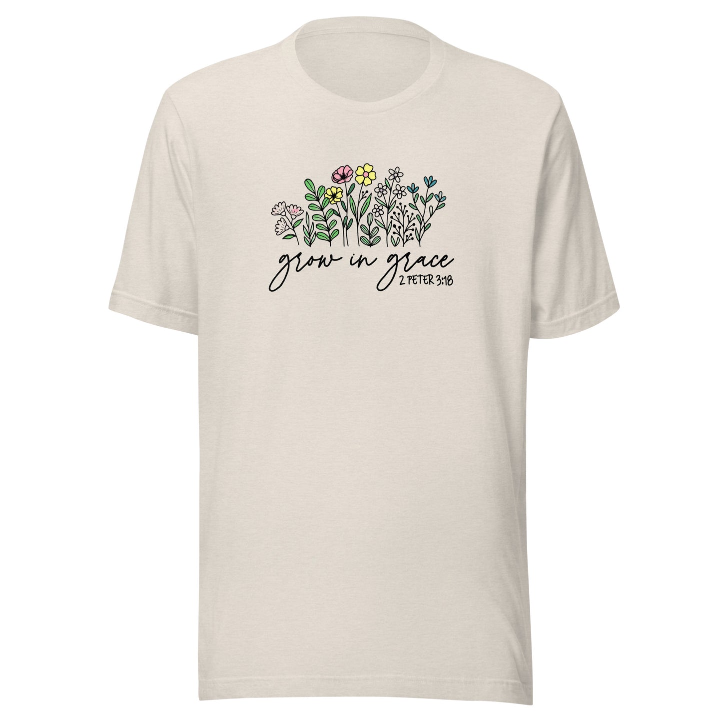 Grow In Grace Unisex t-shirt