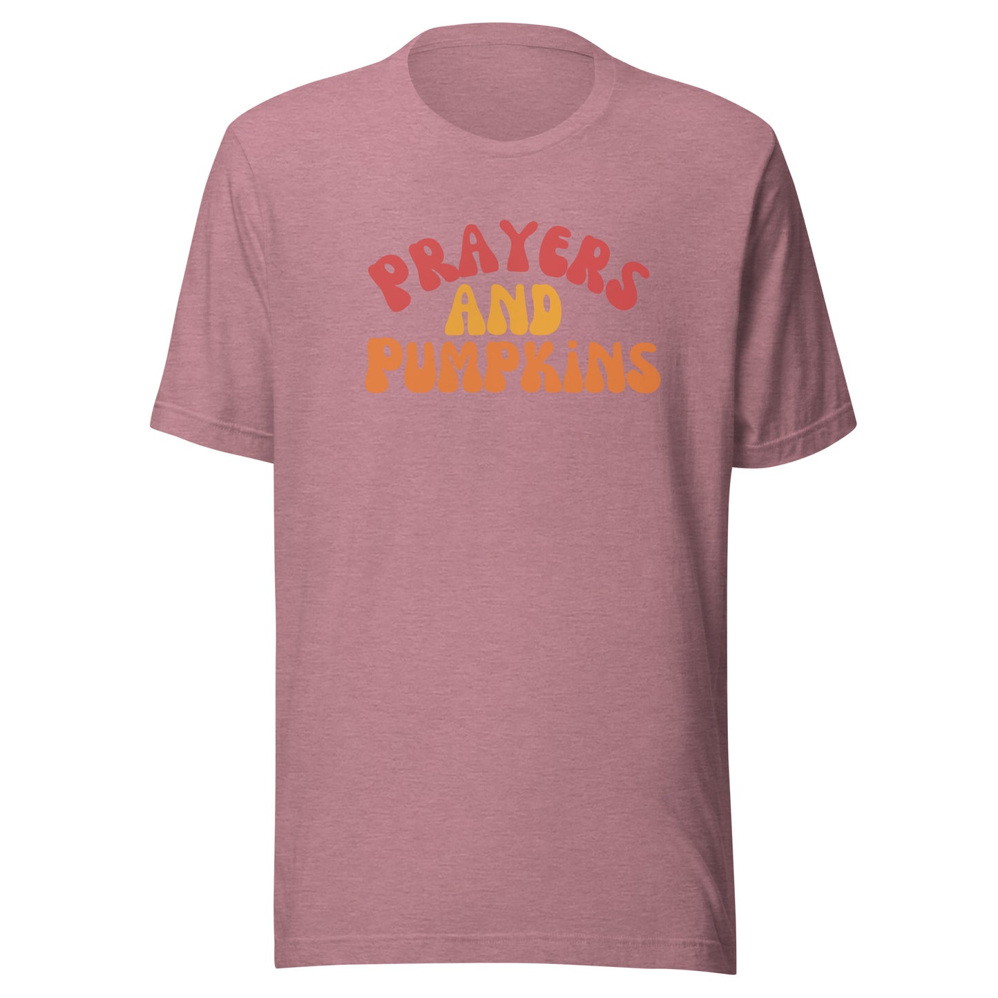 Prayers & Pumpkins Unisex t-shirt