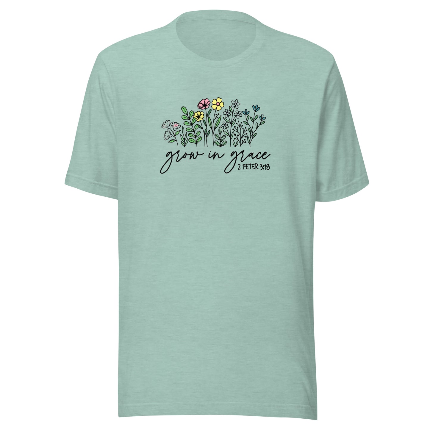 Grow In Grace Unisex t-shirt