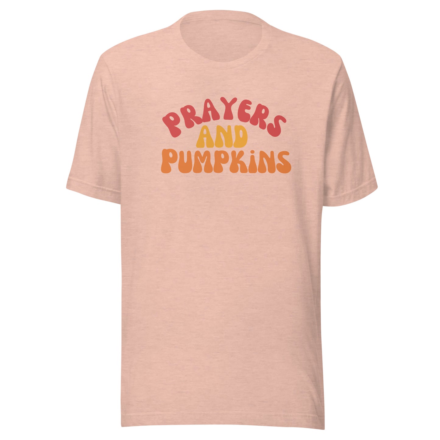 Prayers & Pumpkins Unisex t-shirt