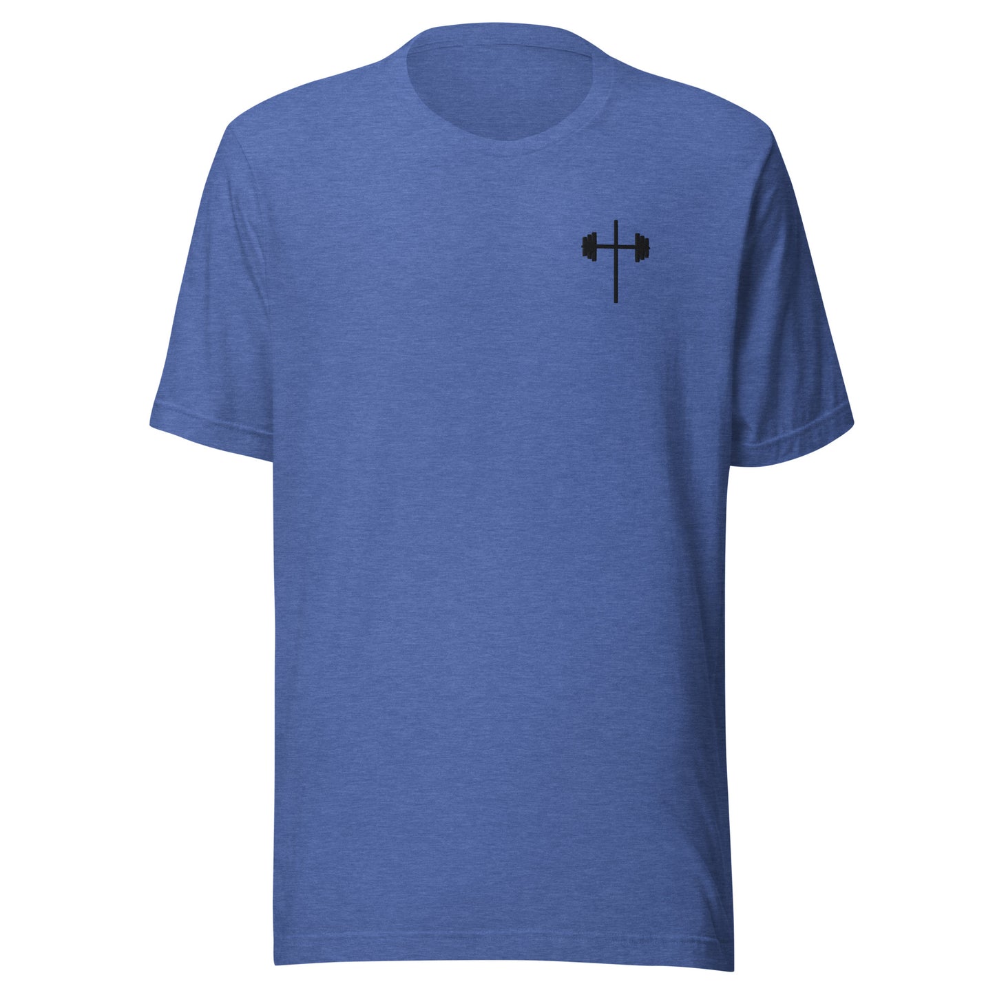 Embroidered Cross Unisex t-shirt