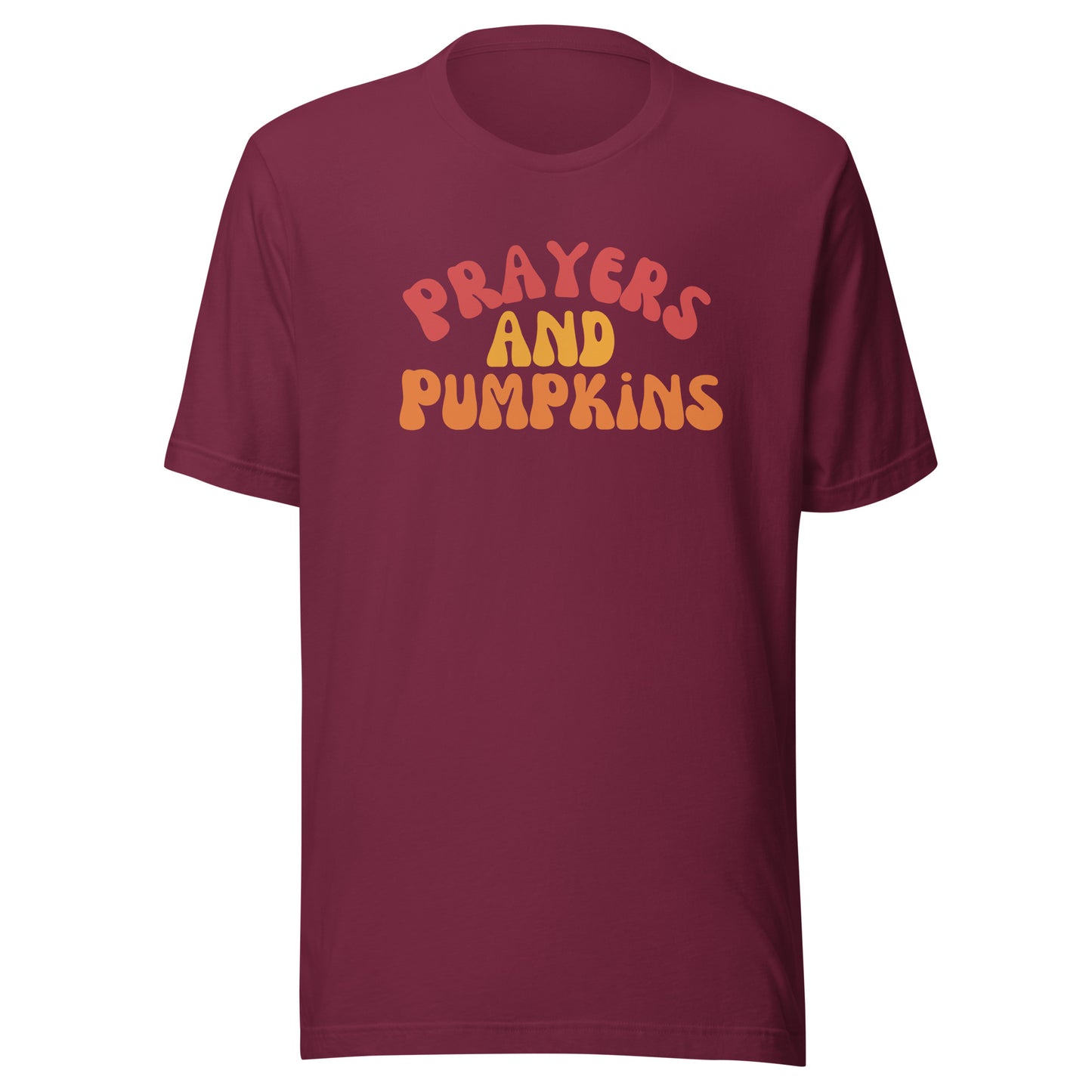 Prayers & Pumpkins Unisex t-shirt