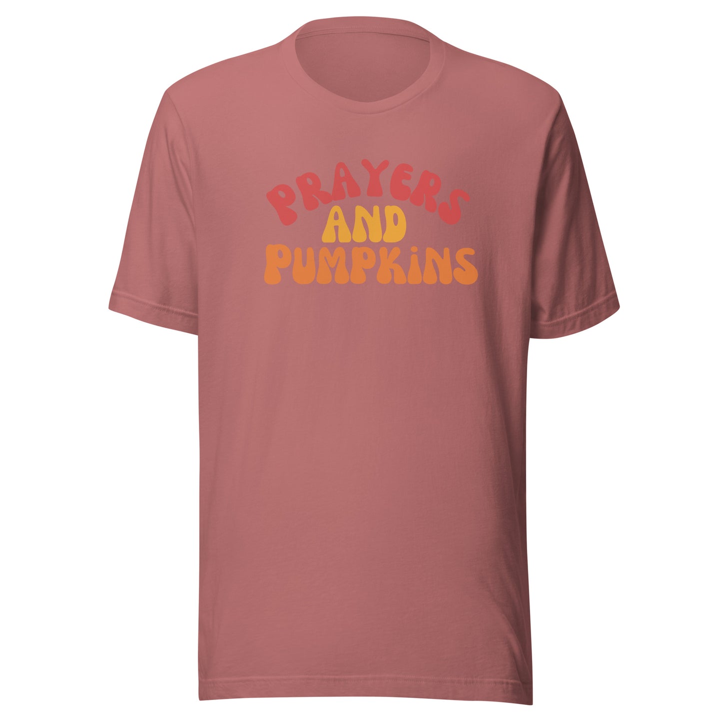 Prayers & Pumpkins Unisex t-shirt