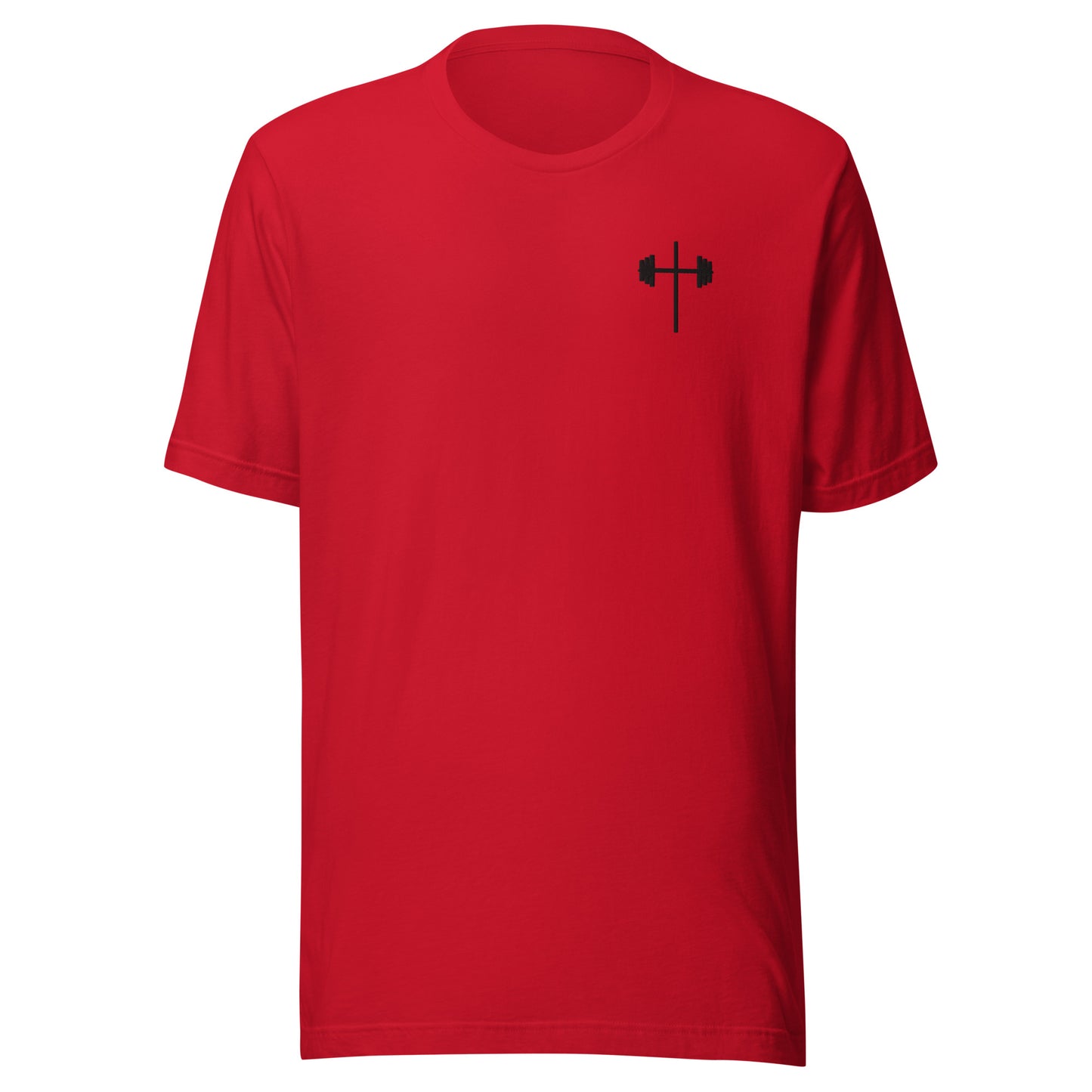 Embroidered Cross Unisex t-shirt