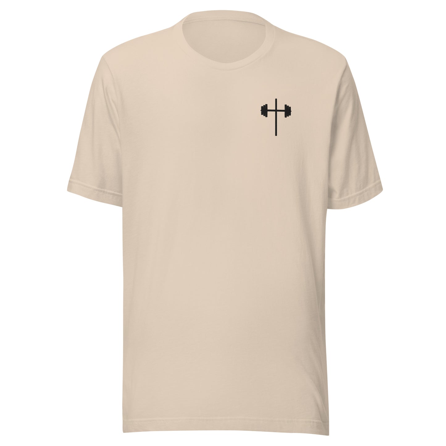 Embroidered Cross Unisex t-shirt