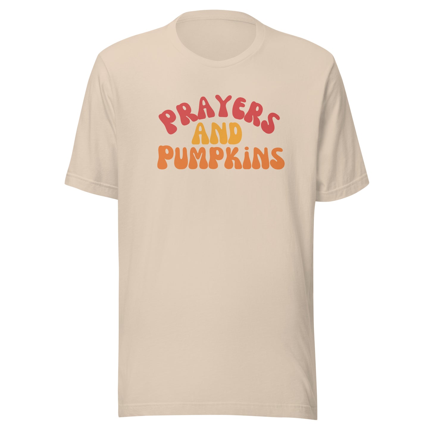 Prayers & Pumpkins Unisex t-shirt