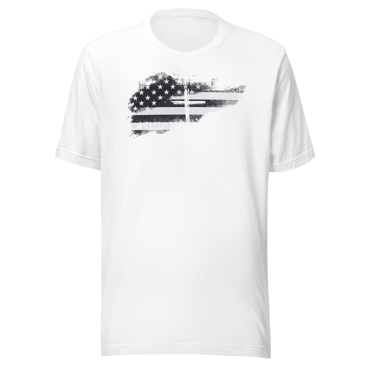 Flag and Cross Unisex t-shirt